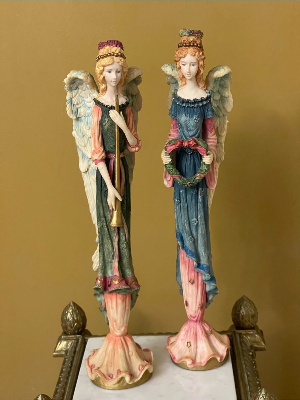Vintage Ganz tall angels